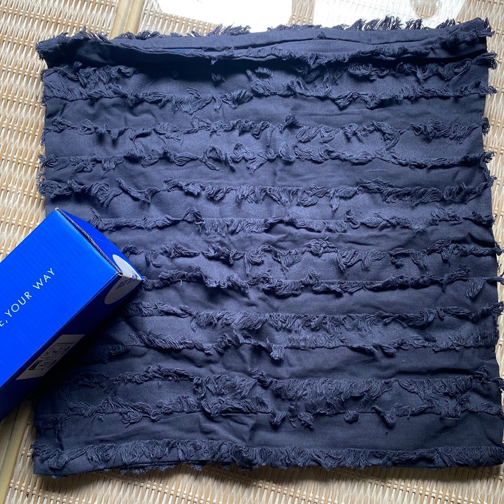 New Navy Blue Pillow Cover